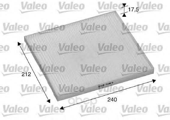 фото Фильтр воздушный салона valeo 698895