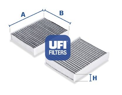 фото Фильтр воздушный салона ufi 54.104.00