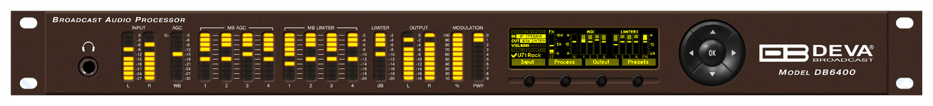 фото Процессор deva broadcast db6400 fm