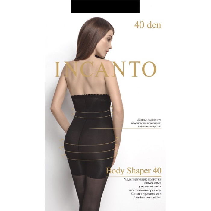

Колготки женские Incanto Body shaper 40 черные 3 (M), Body shaper 40