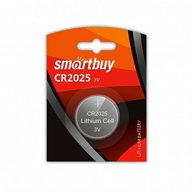 

Батарейка SmartBuy CR2025 BL1 1 шт