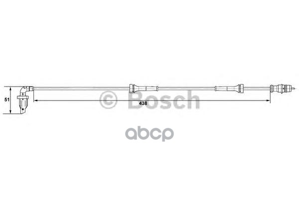 

Датчик abs BOSCH 0265007583
