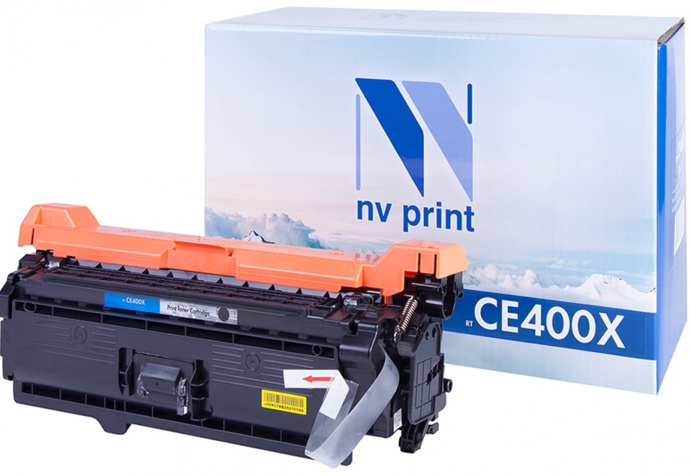 фото Картридж для лазерного принтера nv print ce400a, черный