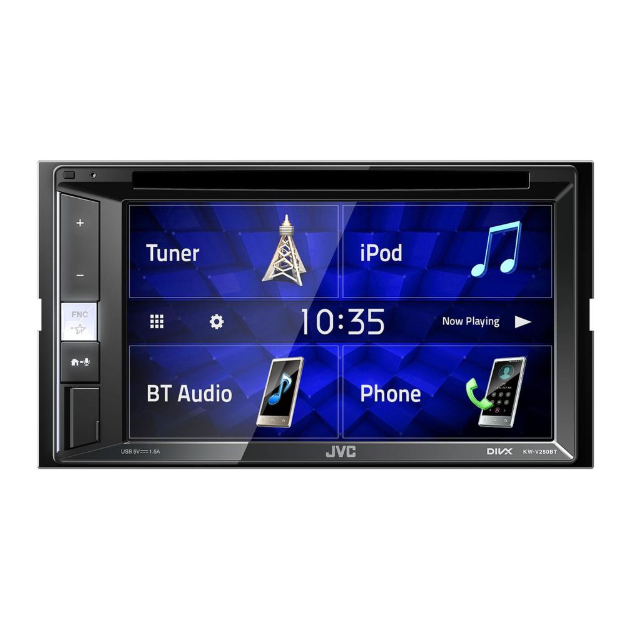 

Автомобильная магнитола JVC KW-V250BT, KW-V250BT