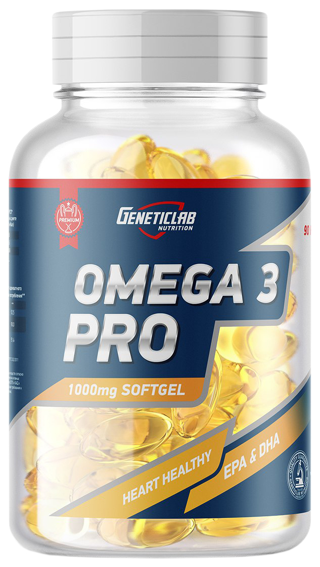 фото Omega-3 geneticlab nutrition 1000 90 порций