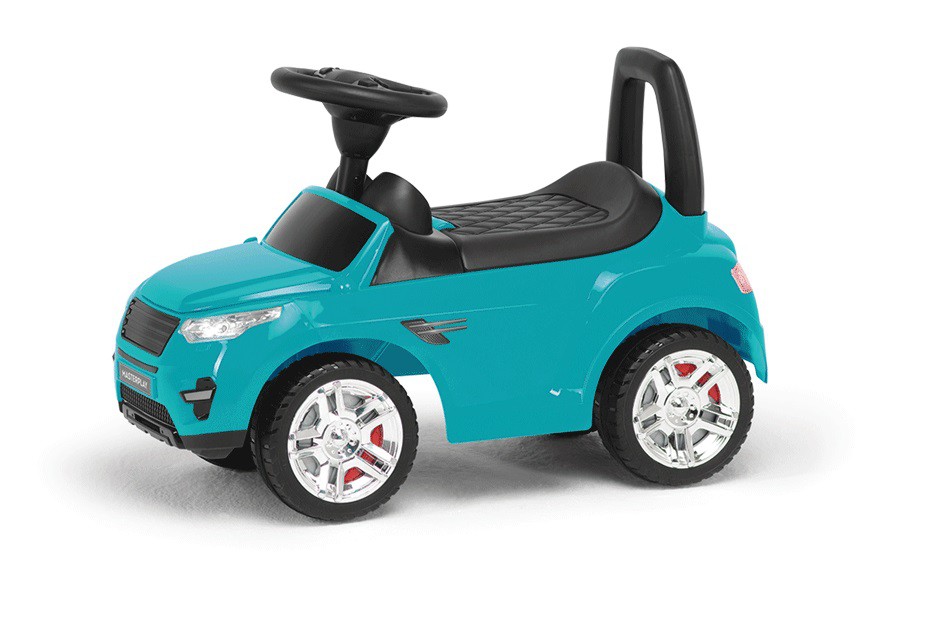 

Детская машинка-каталка Colorplast Range Rover музыкальная бирюза