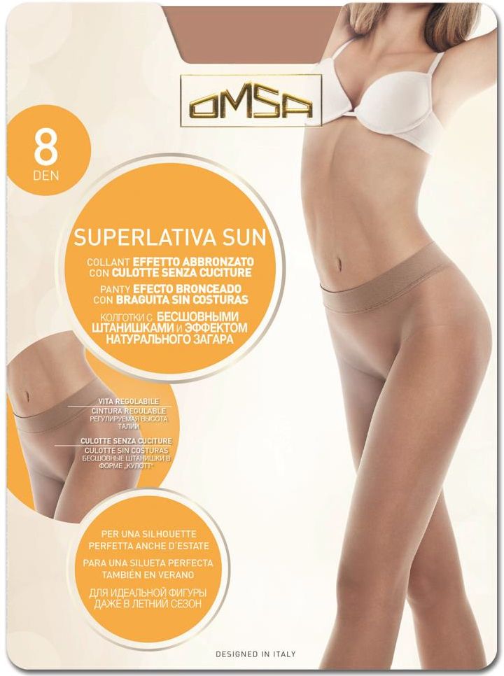 

Колготки Omsa SUPERLATIVA 8 / Sierra (Телесный) / 4 (L), SUPERLATIVA