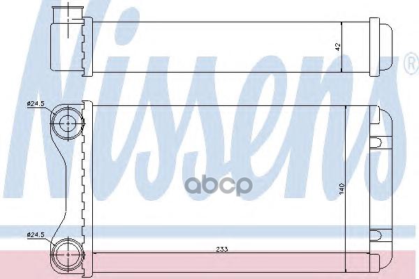 

Радиатор отопителя Nissens 70226