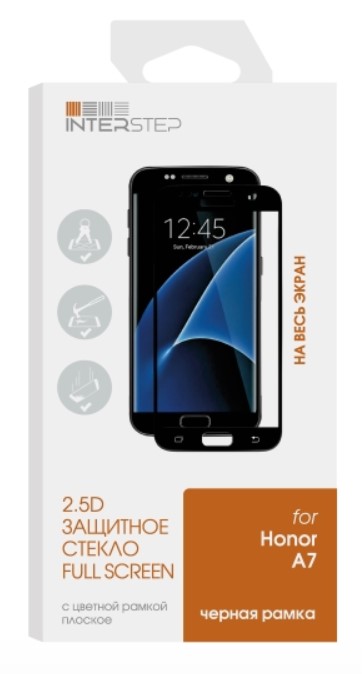 

Защитное стекло InterStep для Honor 7A
