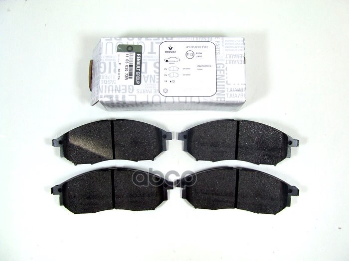 

Комплект тормозных колодок RENAULT 410603072R