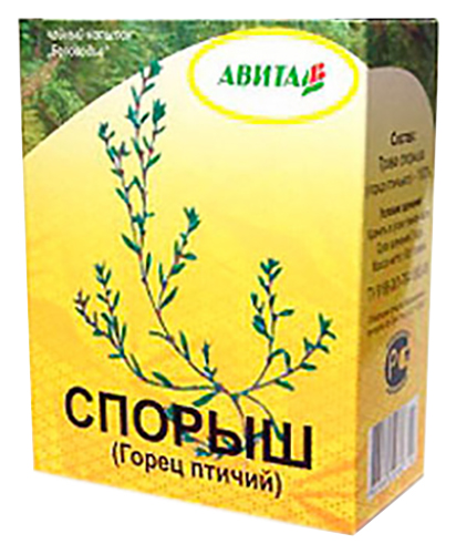 

Спорыш Авита горец птичий сбор трав 50 г, Спорыш