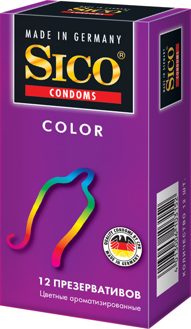 Купить Презервативы Sico Color 12 шт.