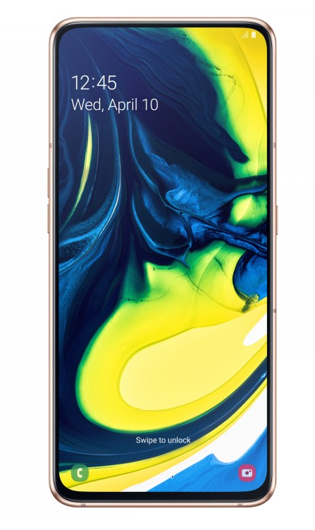 фото Смартфон samsung galaxy a80 (2019) 8/128gb gold