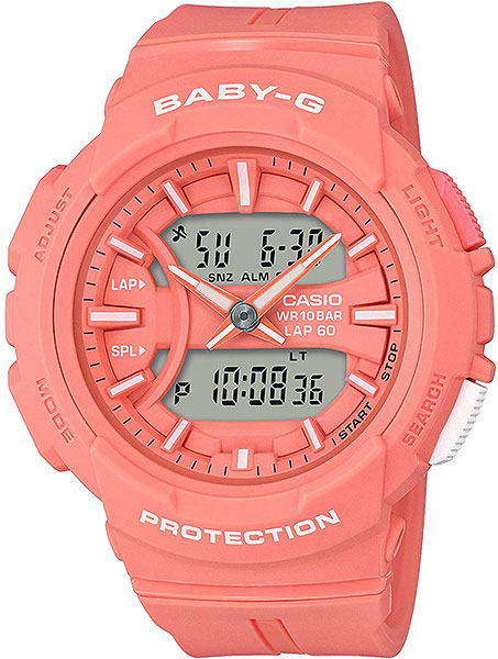 фото Наручные часы кварцевые женские casio baby-g bga-240bc-4a