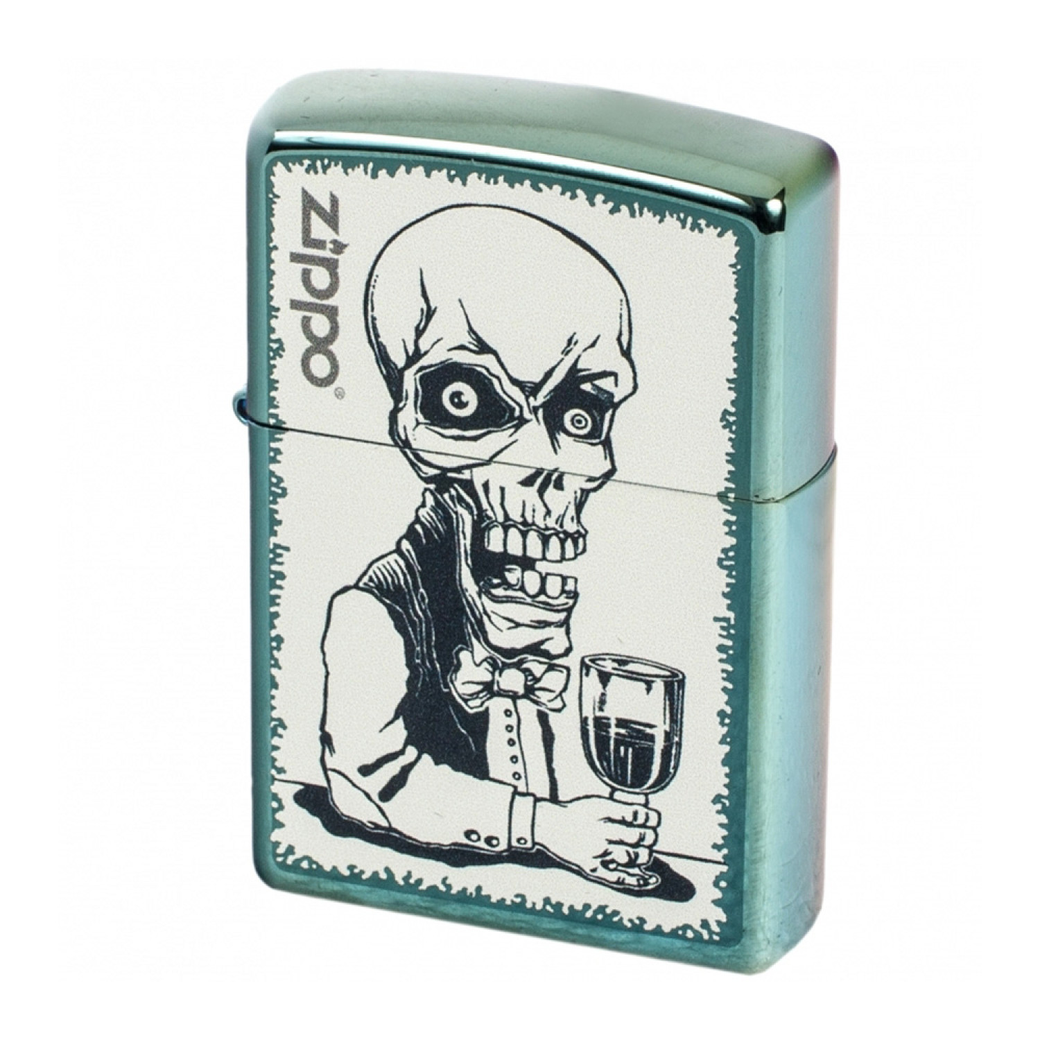 

Бензиновая зажигалка Zippo Skeleton Bartender Chameleon, Skeleton Bartender