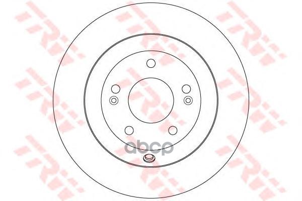 фото Тормозной диск trw/lucas df7996