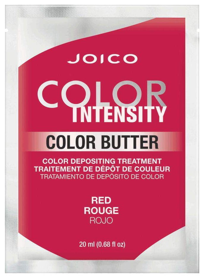 фото Маска joico color butter red с интенсивным красным пигментом (саше), 20 мл