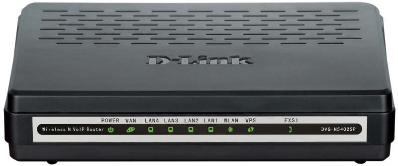 фото Wi-fi роутер d-link dvg-n5402sp/1s black