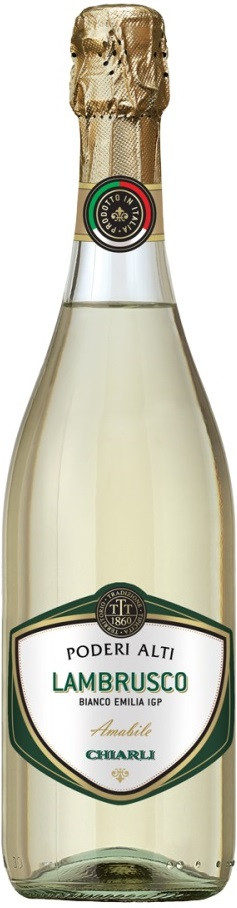 

Игристое вино Lambrusco Dell'Emilia Poderi Alti IGT, Lambrusco