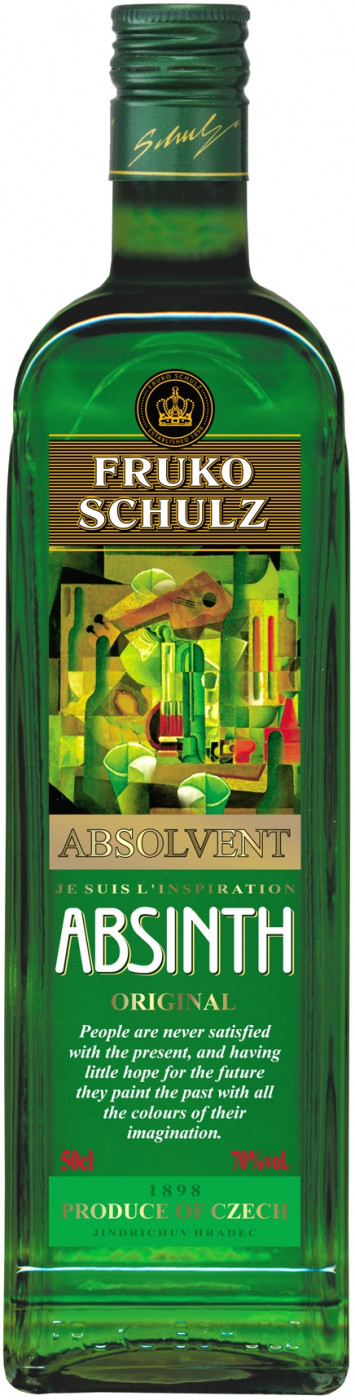 Абсент Fruko Schulz Absinth Absolvent 0.5 л