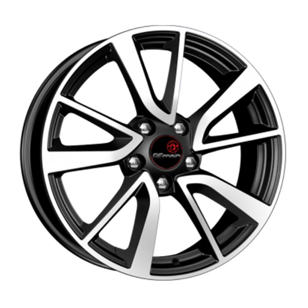 Колесный диск Remain Toyota RAV4 (R162) 7,0\R17 5*114,3 ET39 d60,1 Алмаз-черный 16201AR