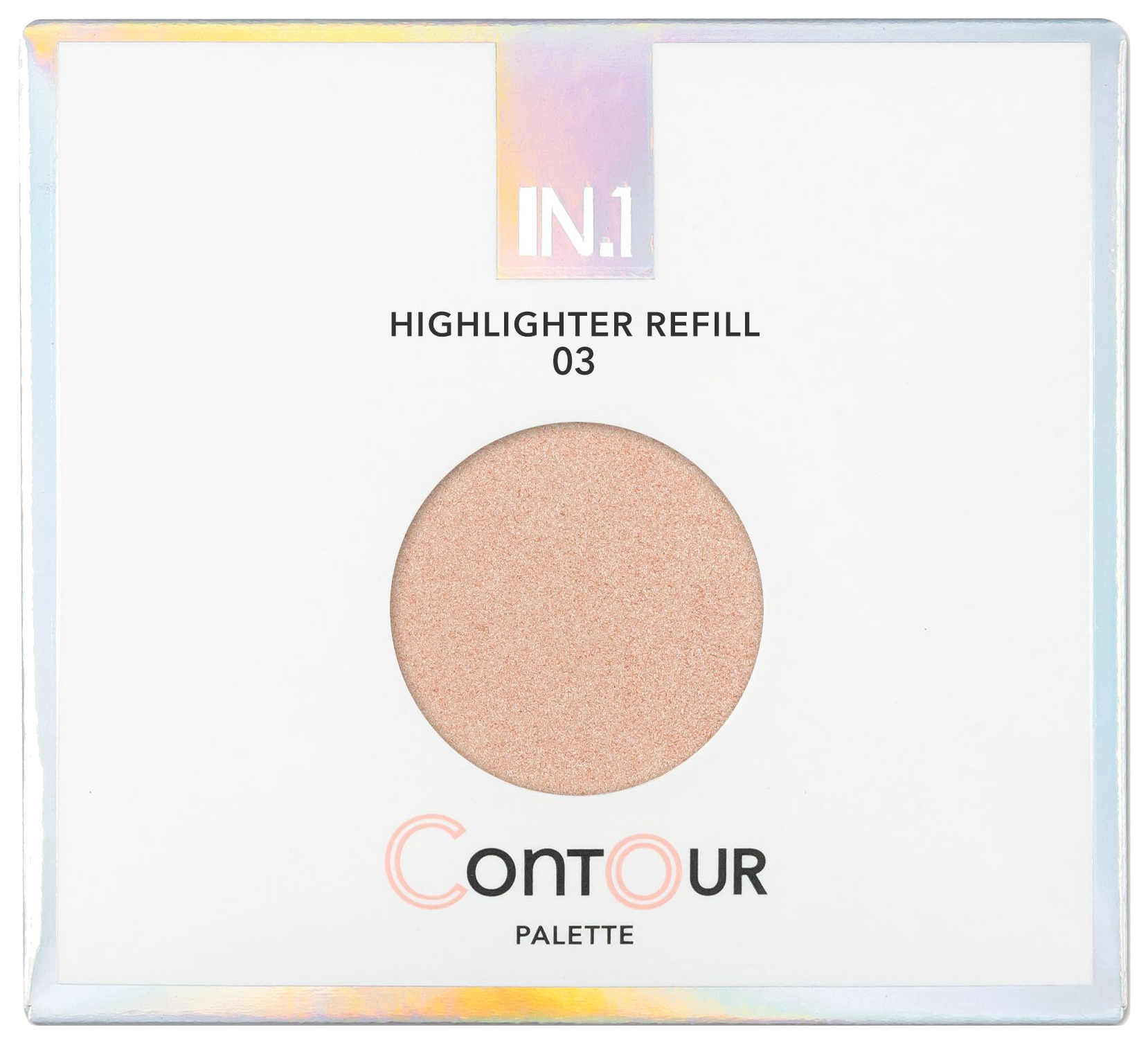 фото Сменный блок хайлайтера n.1 contour palette highlighter refill 03