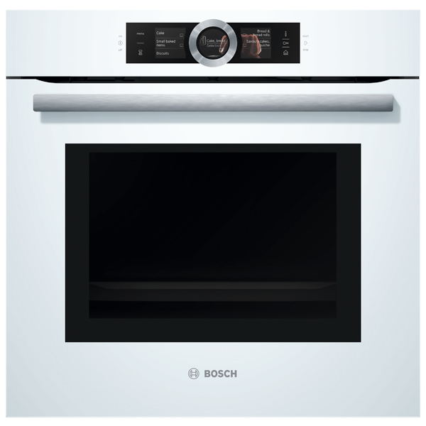 фото Встраиваемый электрический духовой шкаф bosch hng6764w1 white