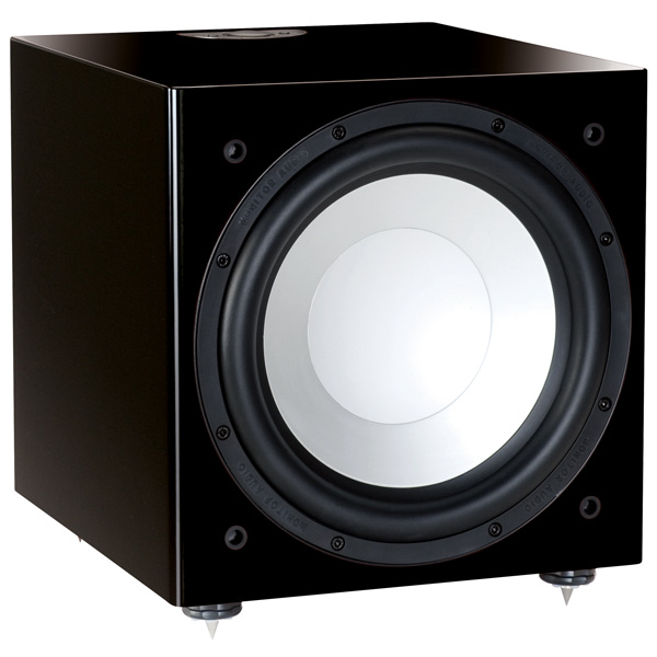 фото Сабвуфер monitor audio silver rx w12 black gloss