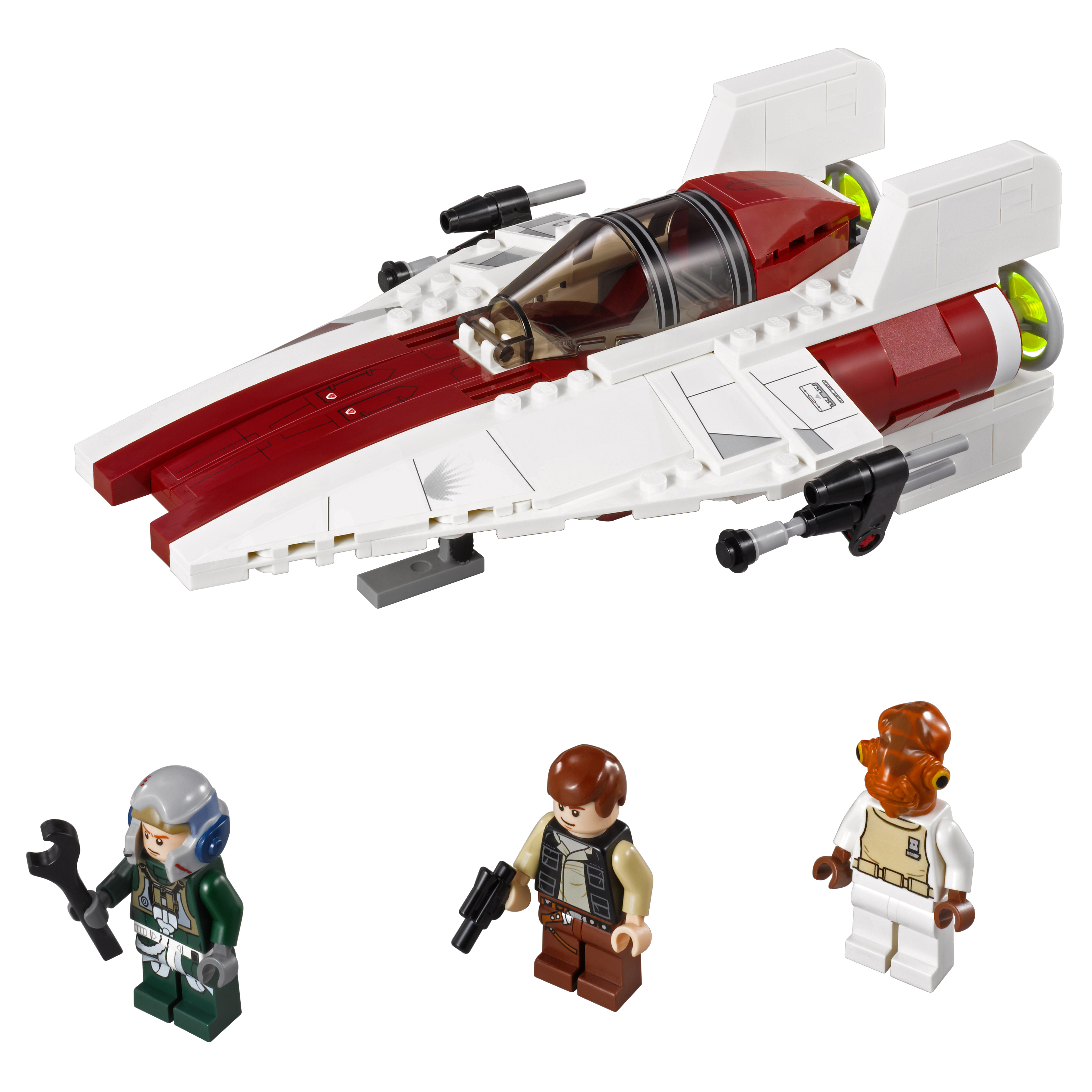 Конструктор LEGO Star Wars A-wing Starfighter (Истребитель A-wing) (75003) конструктор lego star wars 30654 x wing starfighter 87 дет