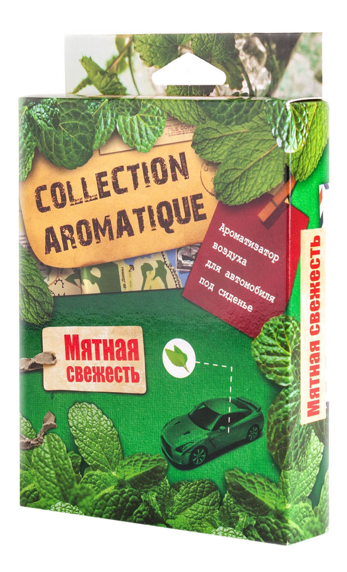 

Автомобильный ароматизатор Fouette Мятная Свежесть CA-21, Черный, Мятная Свежесть