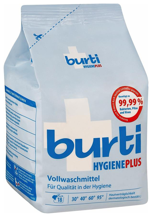 фото Порошок для стирки burti hygiene plus 1.1 кг