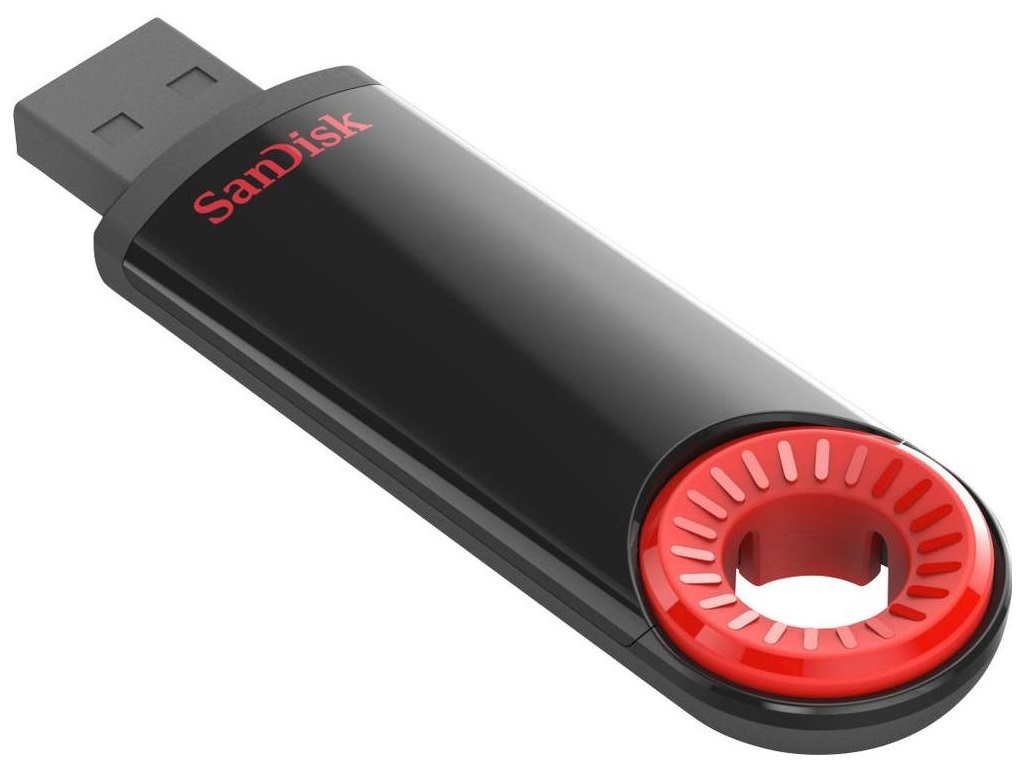 

Флешка SanDisk Cruzer Dial 16ГБ Red/Black (SDCZ57-016G-B35), Cruzer Dial