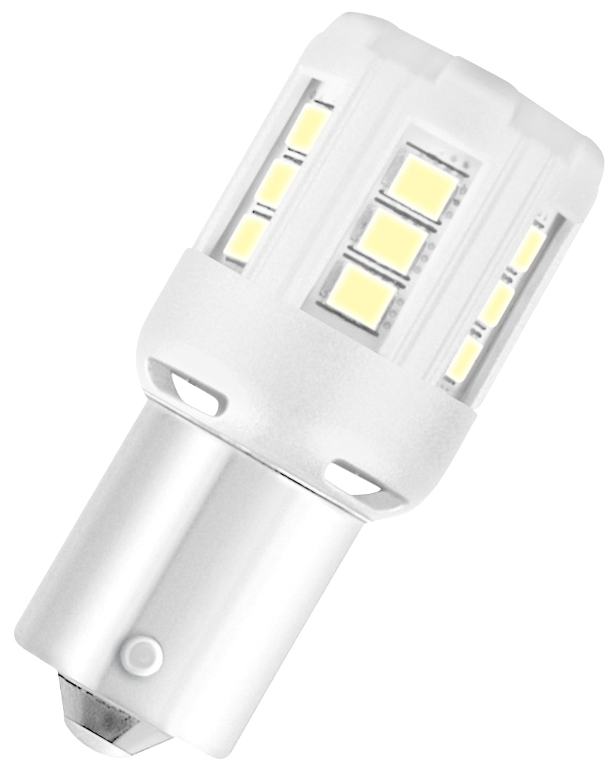 фото Лампа светодиодная автомобильная osram 2.5w 12v ba15s (7456cw-02b)