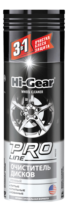 фото Очиститель дисков (пенный) профессиональная формула hi gear hg5352 hi-gear