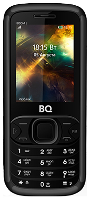 фото Мобильный телефон bq 2427 boom l black