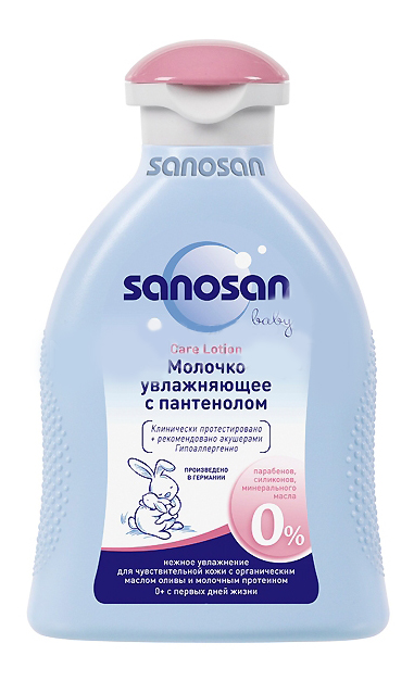

Молочко детское Sanosan Baby увлажняющее с пантенолом 200 мл, baby увлажняющее с пантенолом 200 мл