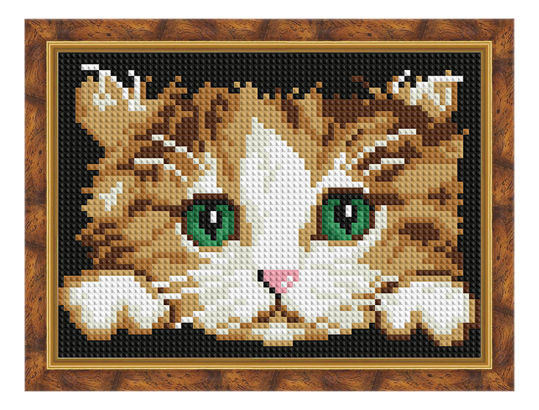 

Мозаика Алмазная живопись Котенок, Котенок