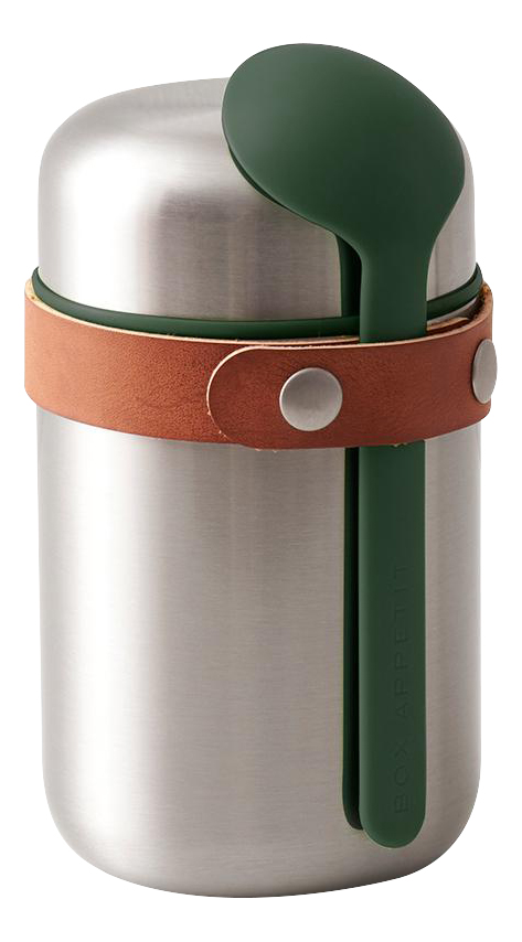 фото Термос black+blum food flask bam-ff-s010 0,4 л зеленый/серебристый