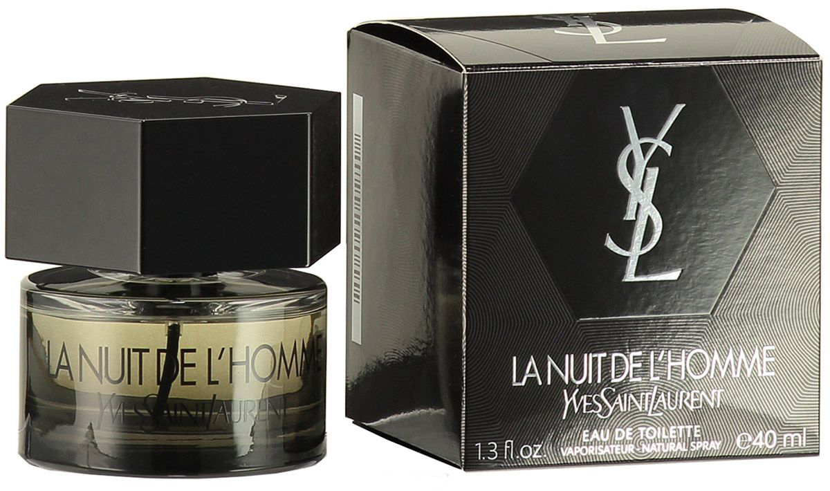 Туалетная вода Yves Saint Laurent L'Homme La Nuit 40 мл yves saint laurent ysl mon paris parfum floral 50