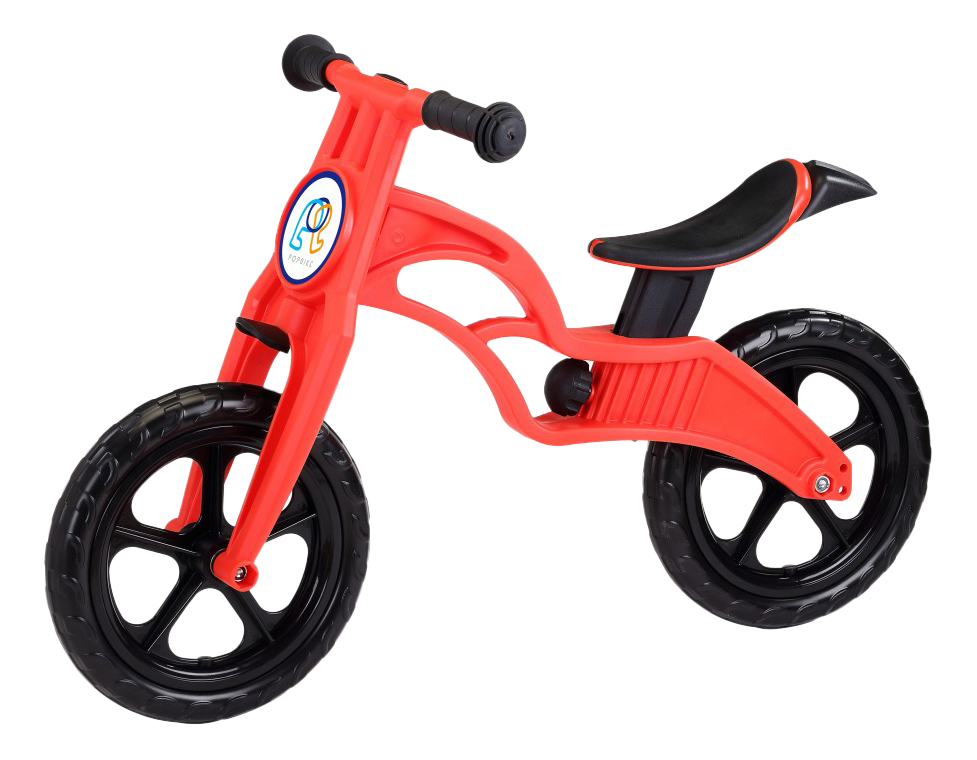 фото Беговел popbike sprint с бескамерными колесами red pop bike