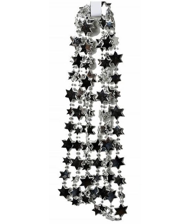

Kaemingk Бусы пластиковые Звезды 270 см серебряные 001310