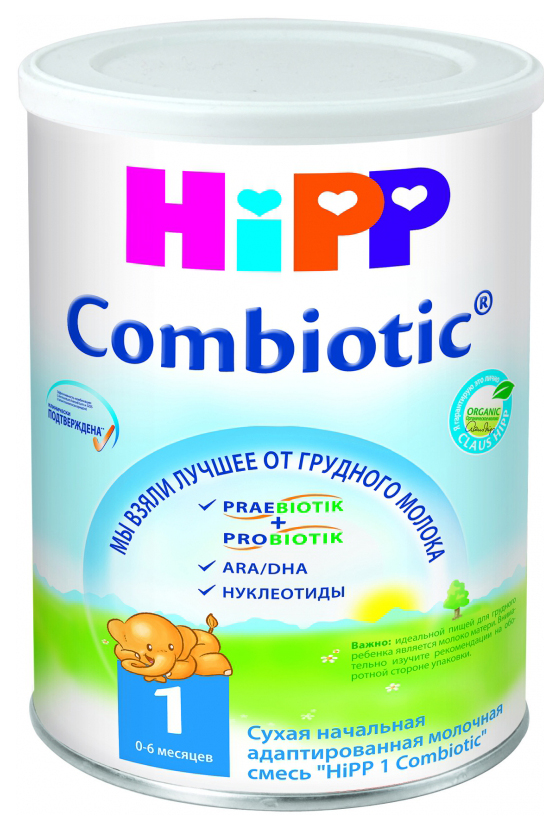 Молочная смесь HiPP Combiotic от 0 до 6 мес. 350 г
