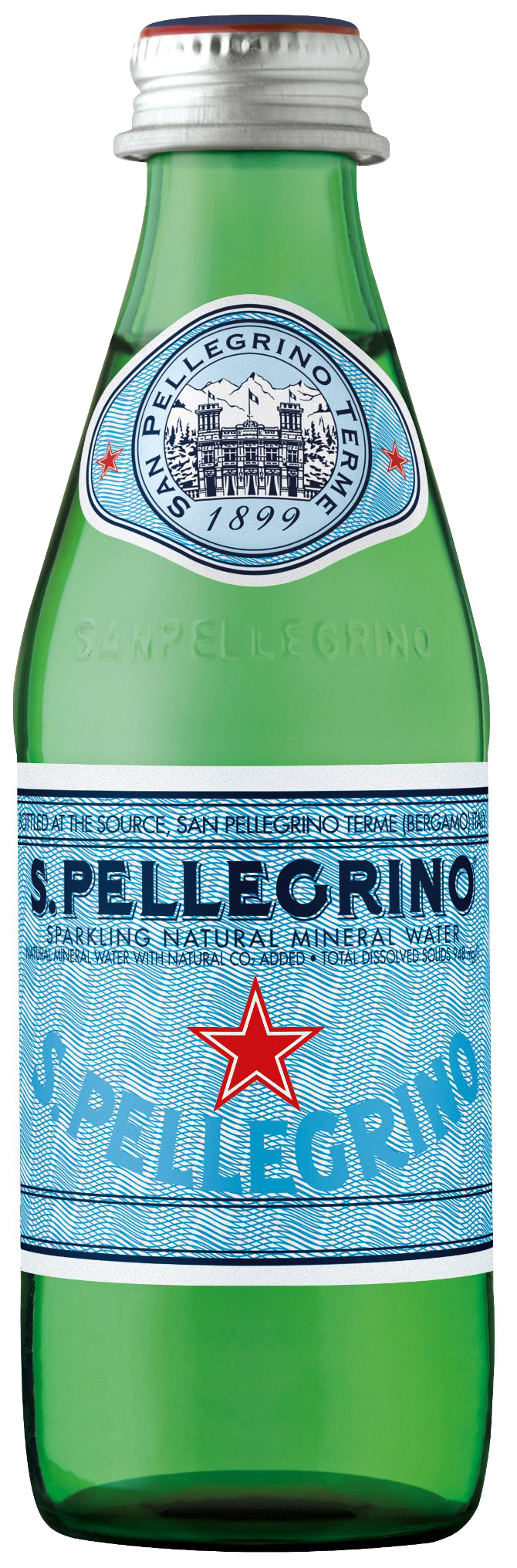 Вода газированная Sanpellegrino стекло  0.25 л