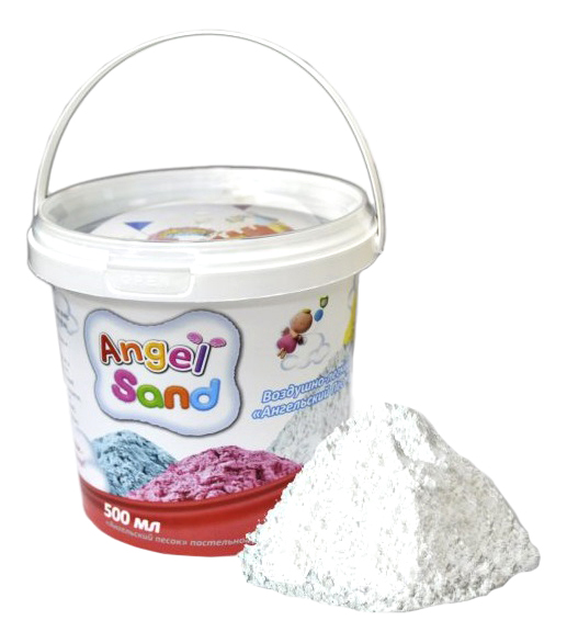 

Кинетический песок 0,5 л Белый Angel Sand, 0,5 л Белый