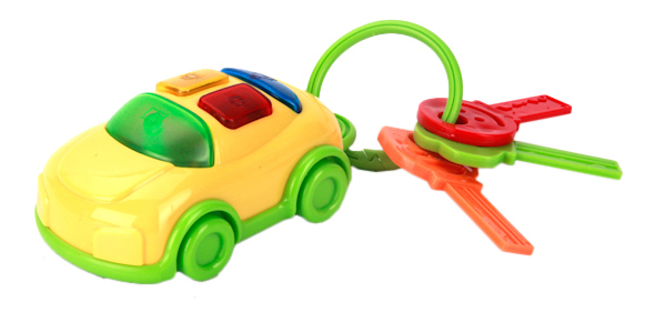 

Игрушка Мой первый брелок Машинка Умка B1303066-R, Машинка