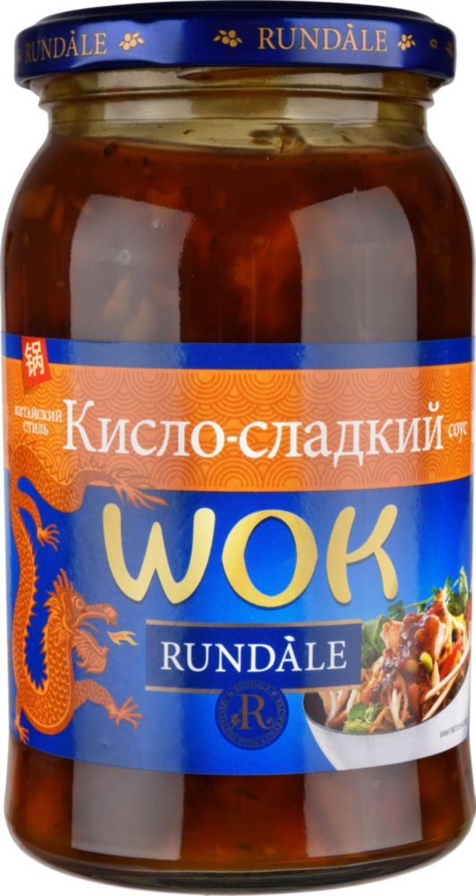 фото Соус rundale wok кисло-сладкий 400 г