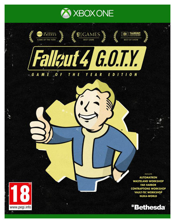 фото Игра fallout 4. game of the year edition для xbox one bethesda