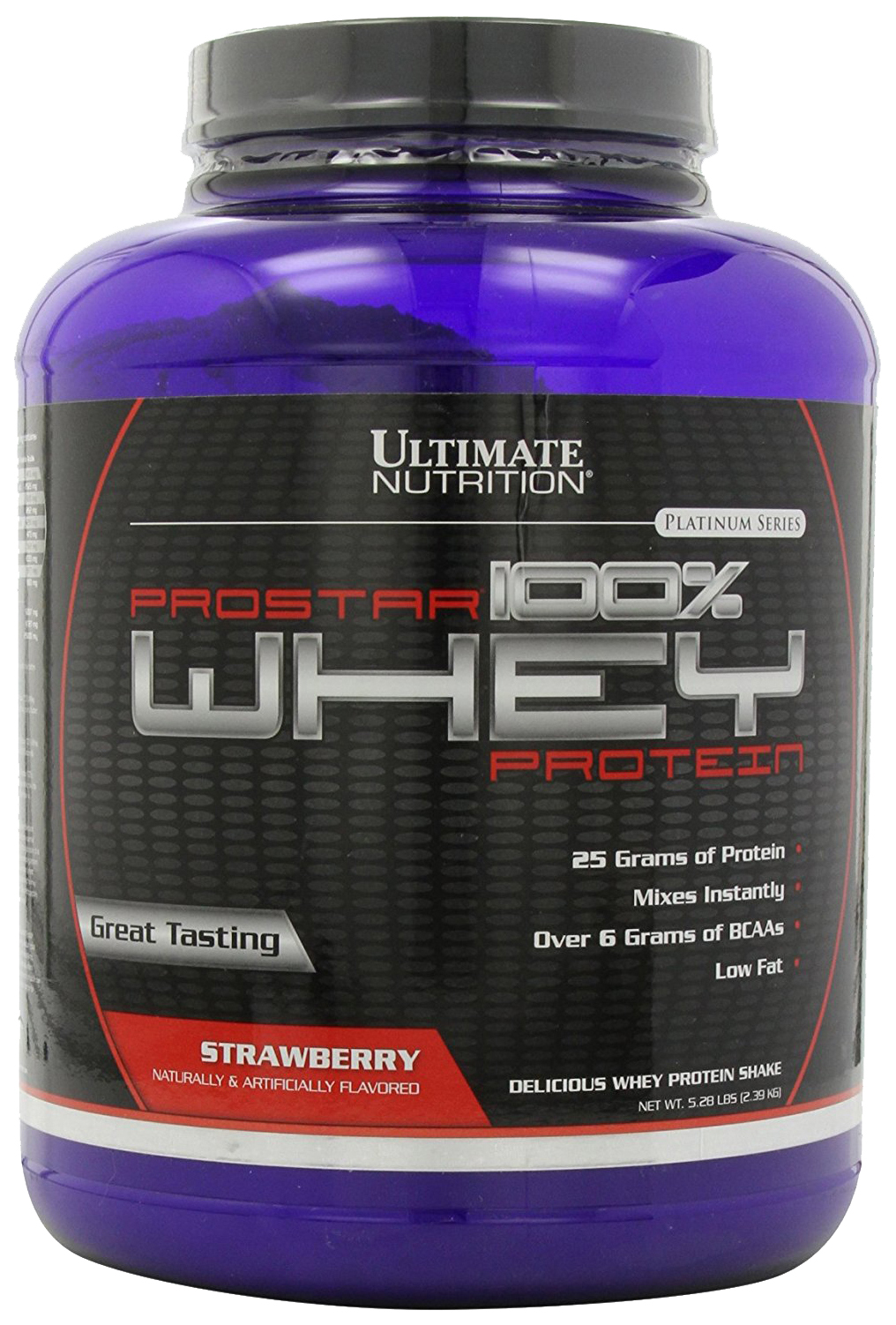 Протеин Ultimate Nutrition Prostar 100% Whey Protein, 2390 г, strawberry