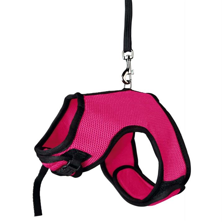 фото Поводок и шлейка trixie soft harness, для кроликов, в ассортименте