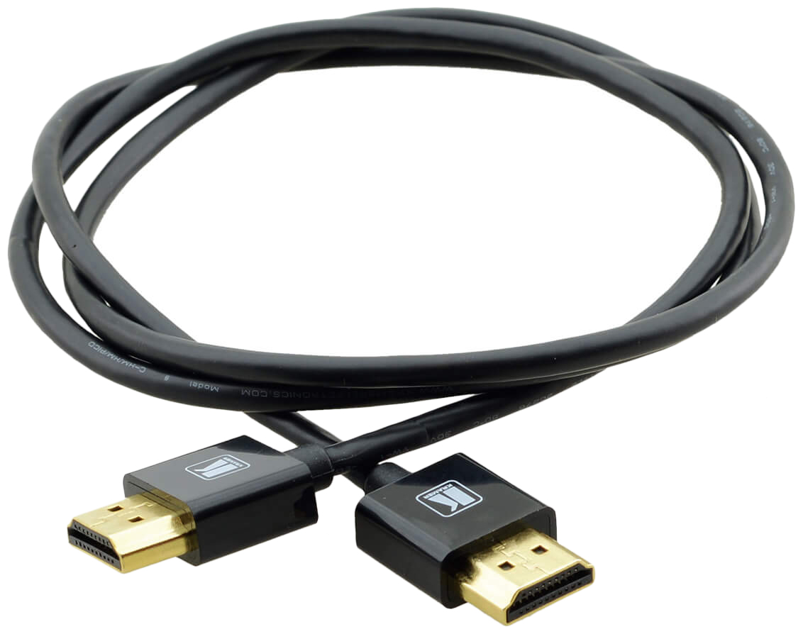 фото Кабель kramer hdmi - hdmi 0,3м black (c-hm/hm/pico/bk1)